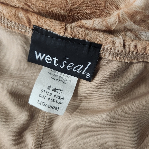 90s Vintage tyedyed mini skirt - Picture 3 of 3